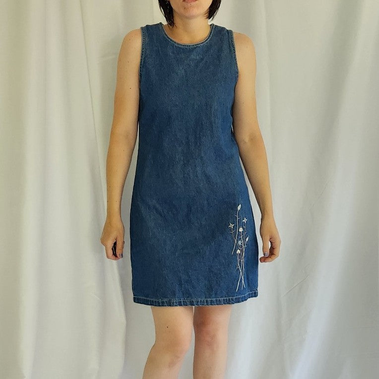 90s/Y2K Denim Mini Dress Kaitlyn's Vintage Closet 90s/Y2K Denim Mini Dress Kaitlyn's Vintage Closet