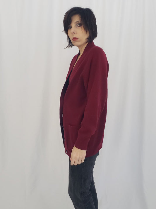 90s Casual Corner Lambswool Cardigan