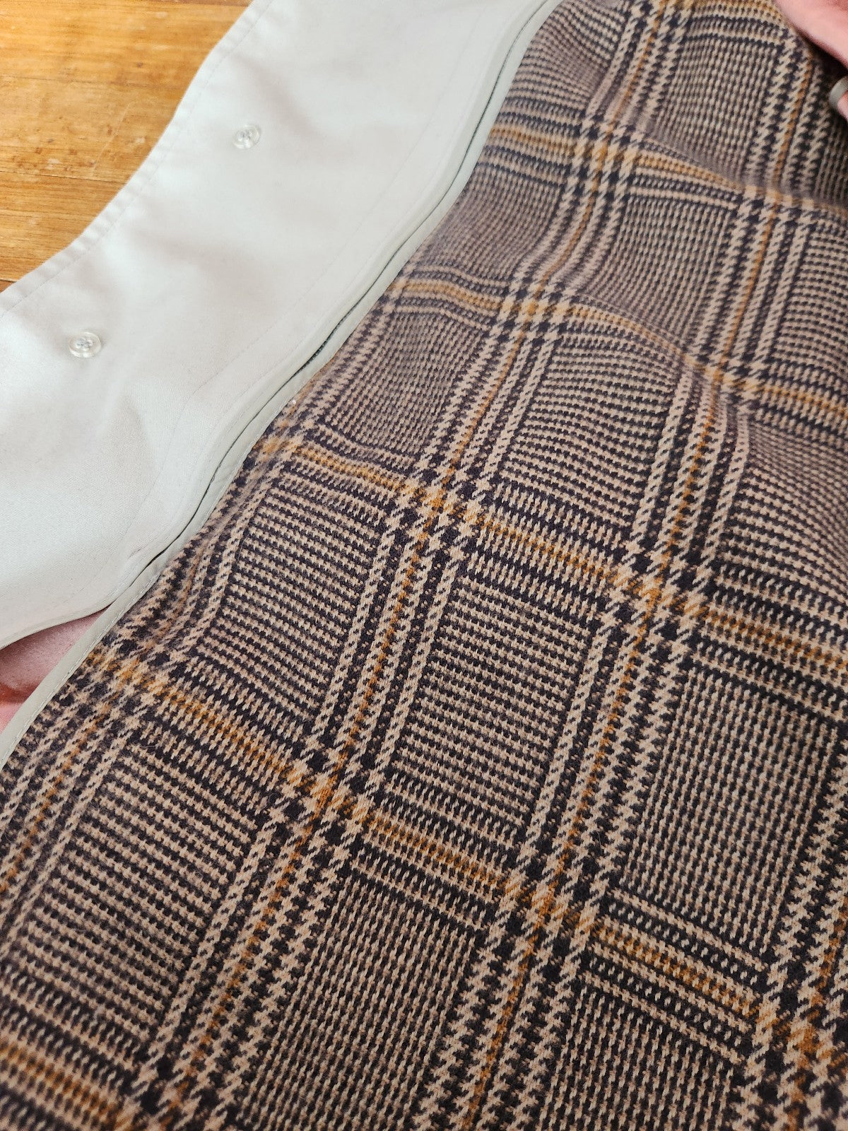 90s Tan Classic Trench Coat