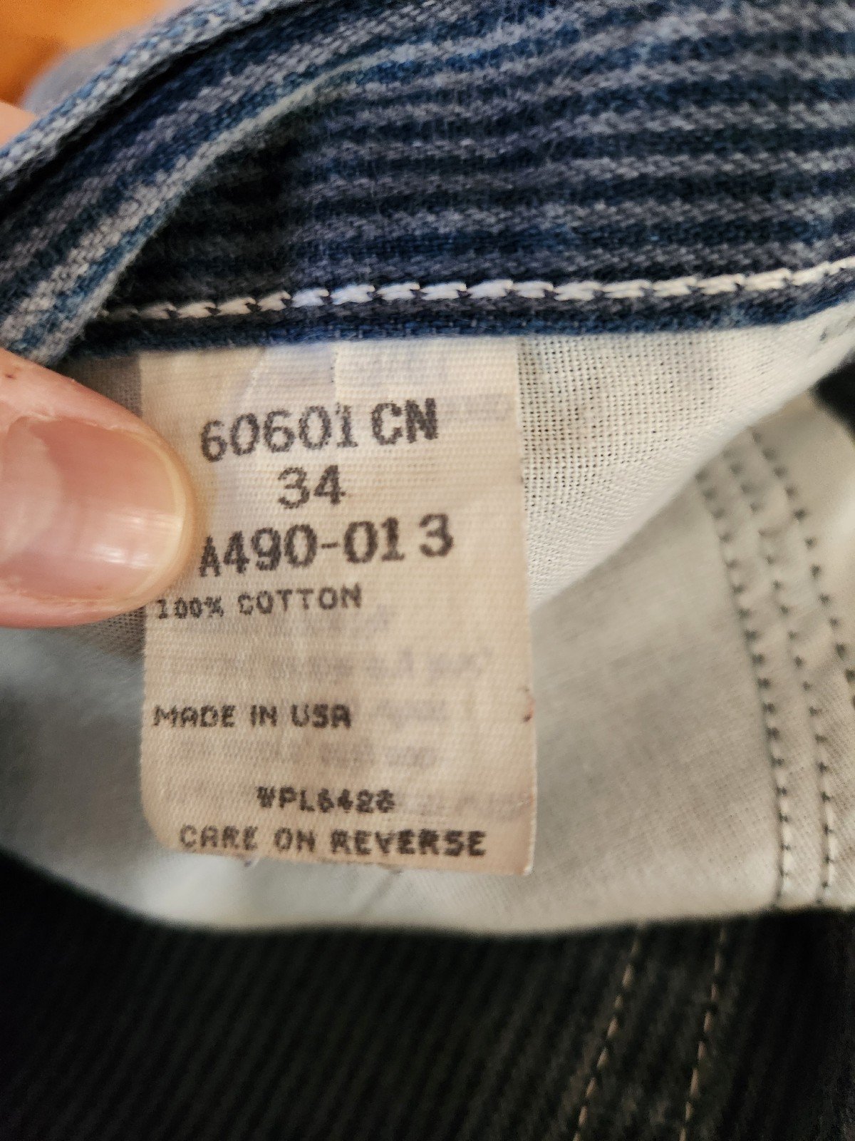 90s Wrangler Striped Denim Shorts