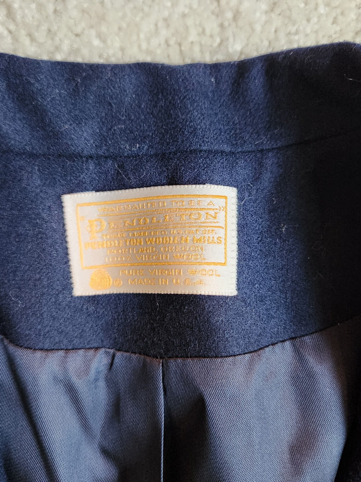 80s/90s Blue Pendleton Blazer