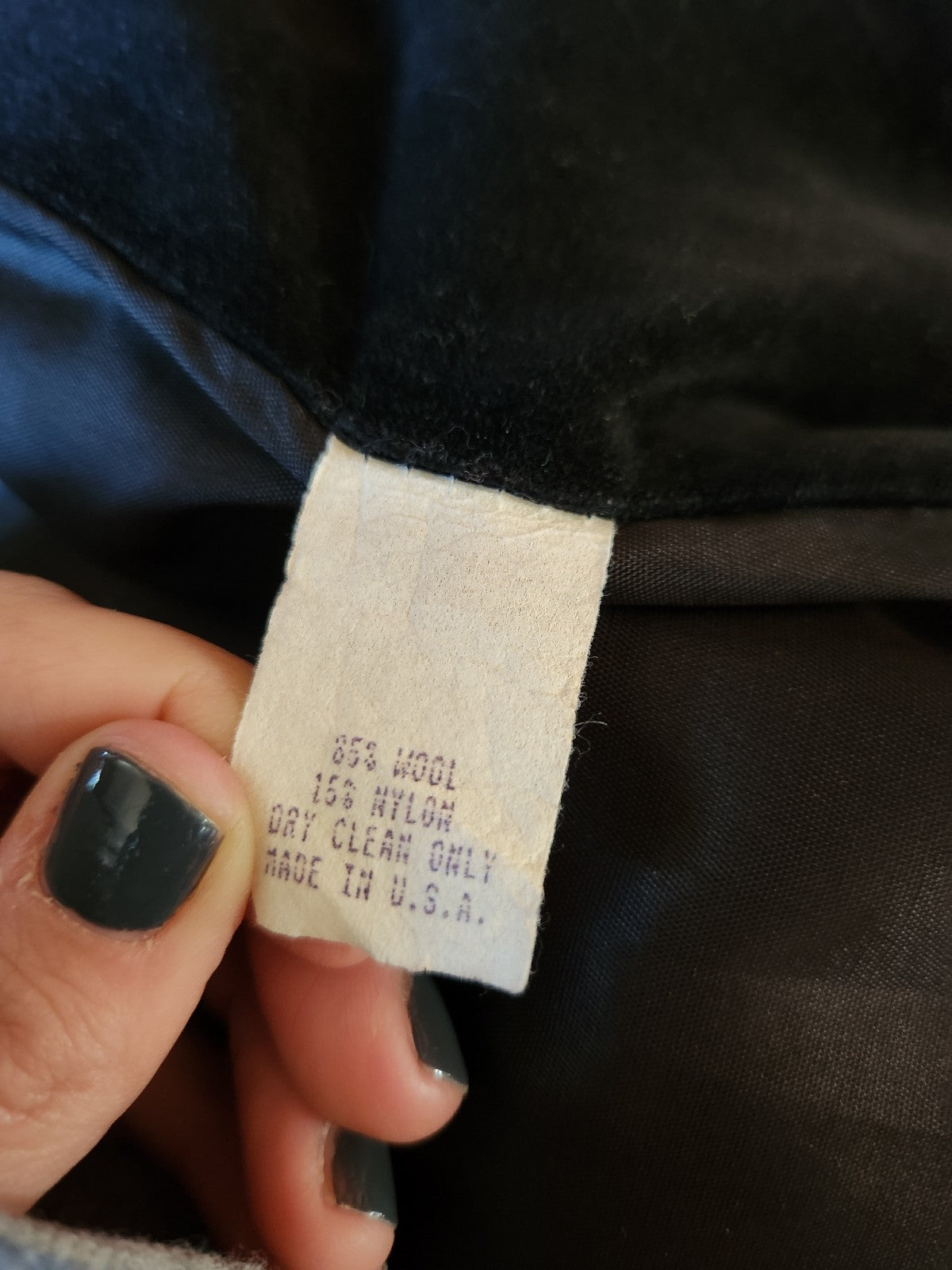 90s Black and Red Saddle Blanket Coat