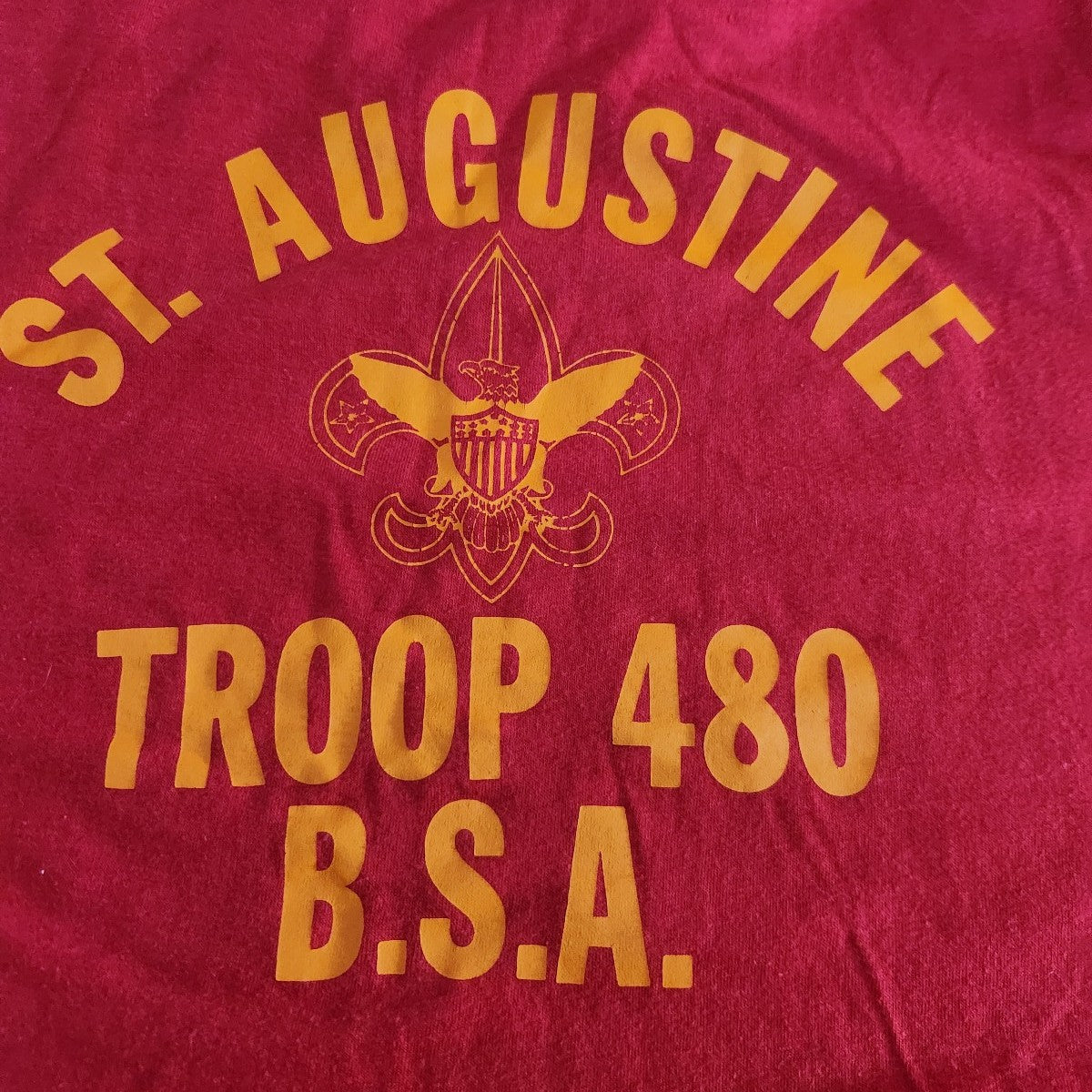 80s St Augustine Boy Scouts of America Tee
