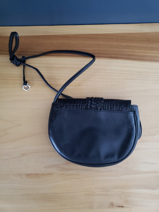 Vintage Black Brighton Leather Purse