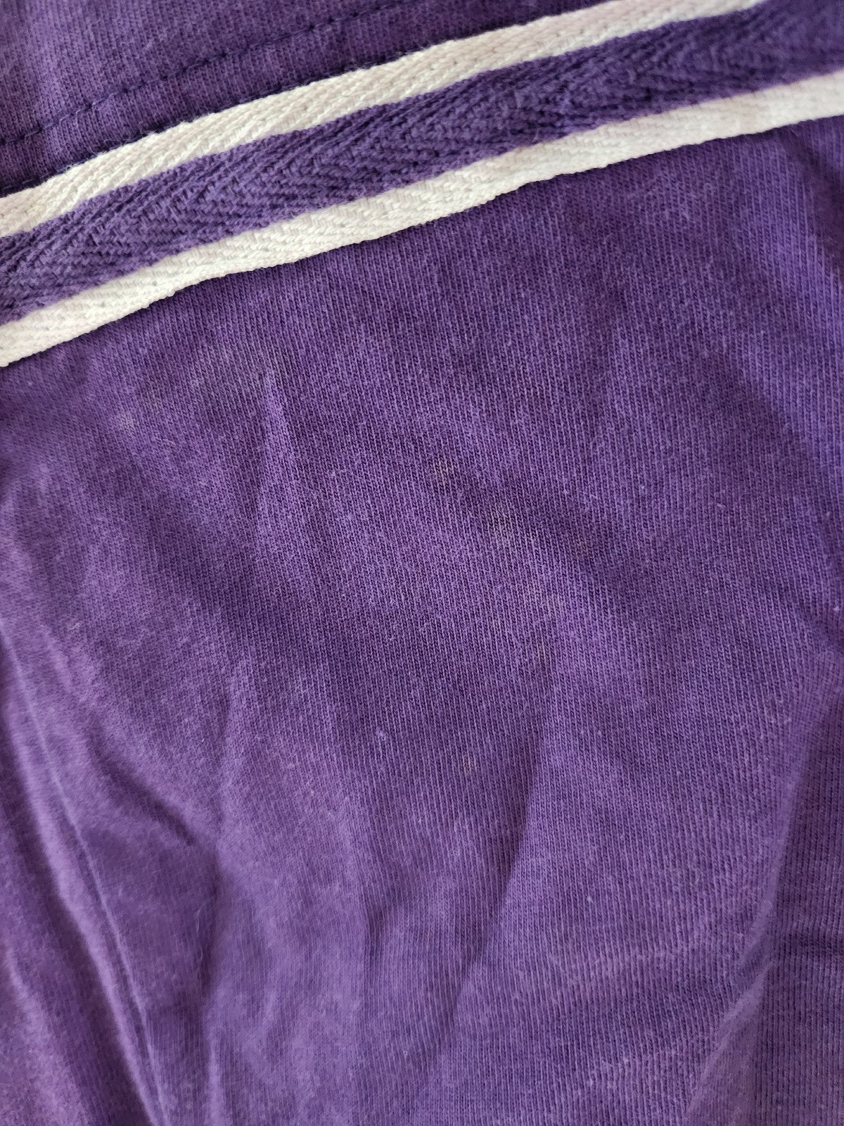 90s Purple Cotton Pull On Shorts
