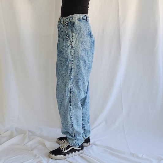 80s Stone Wash Jeans