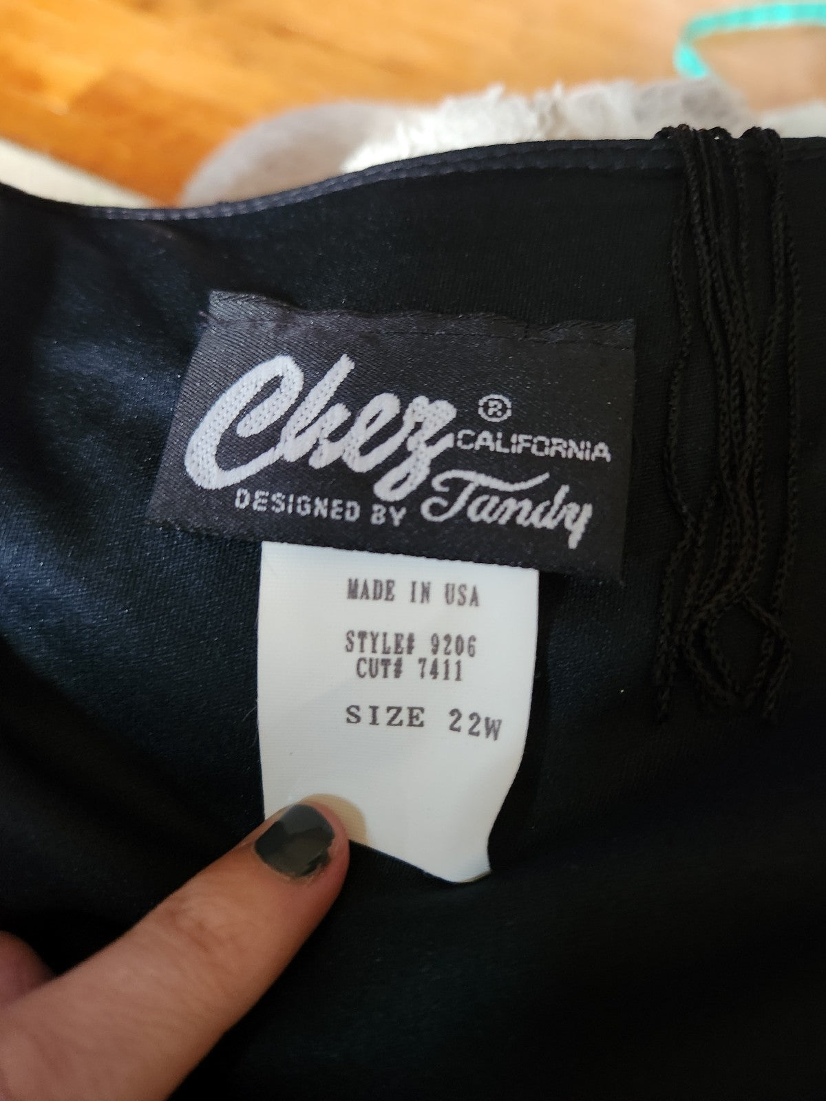 80s Black Fringe Covered Jacket