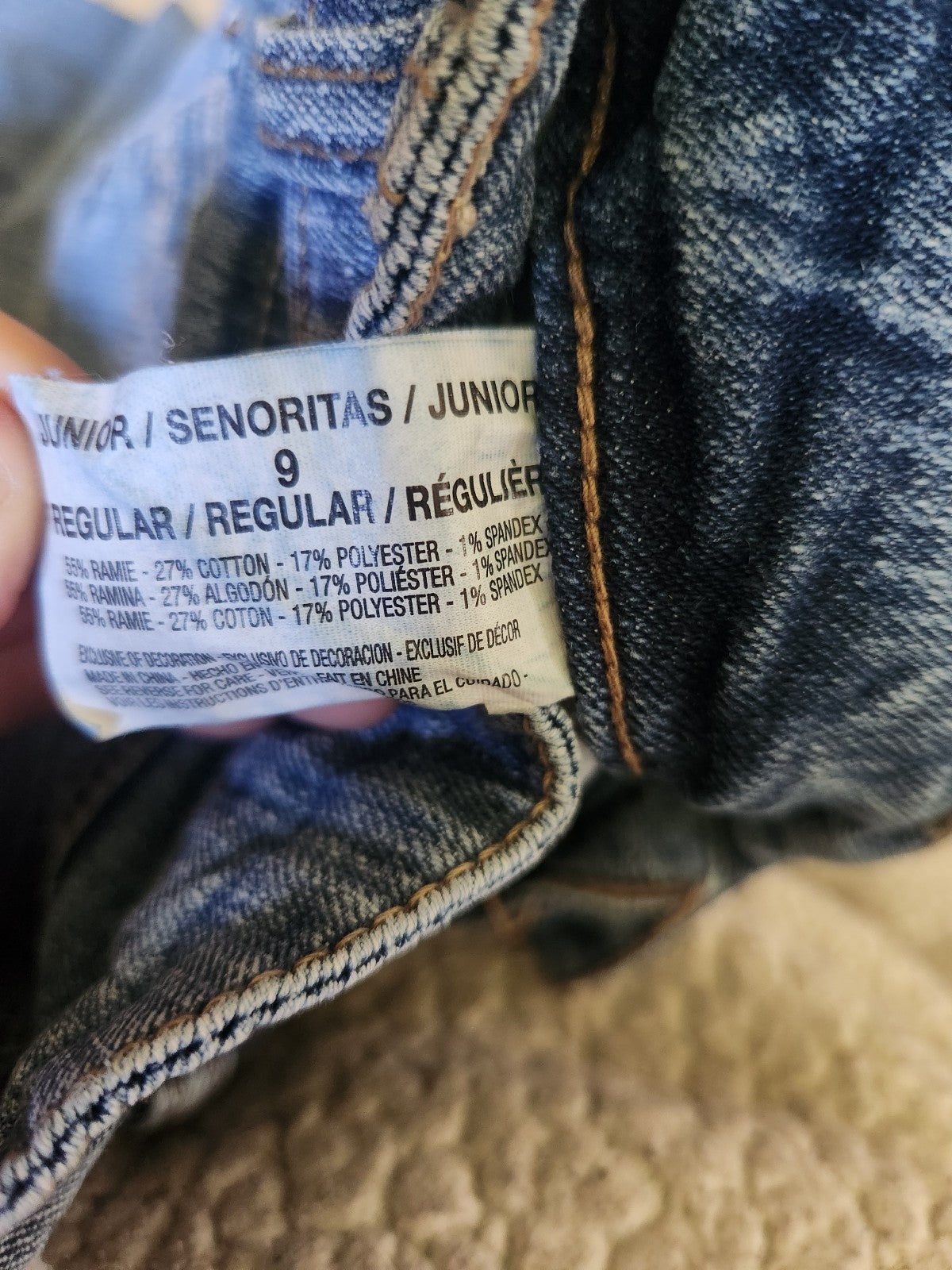 Y2K l.e.i Denim Capris