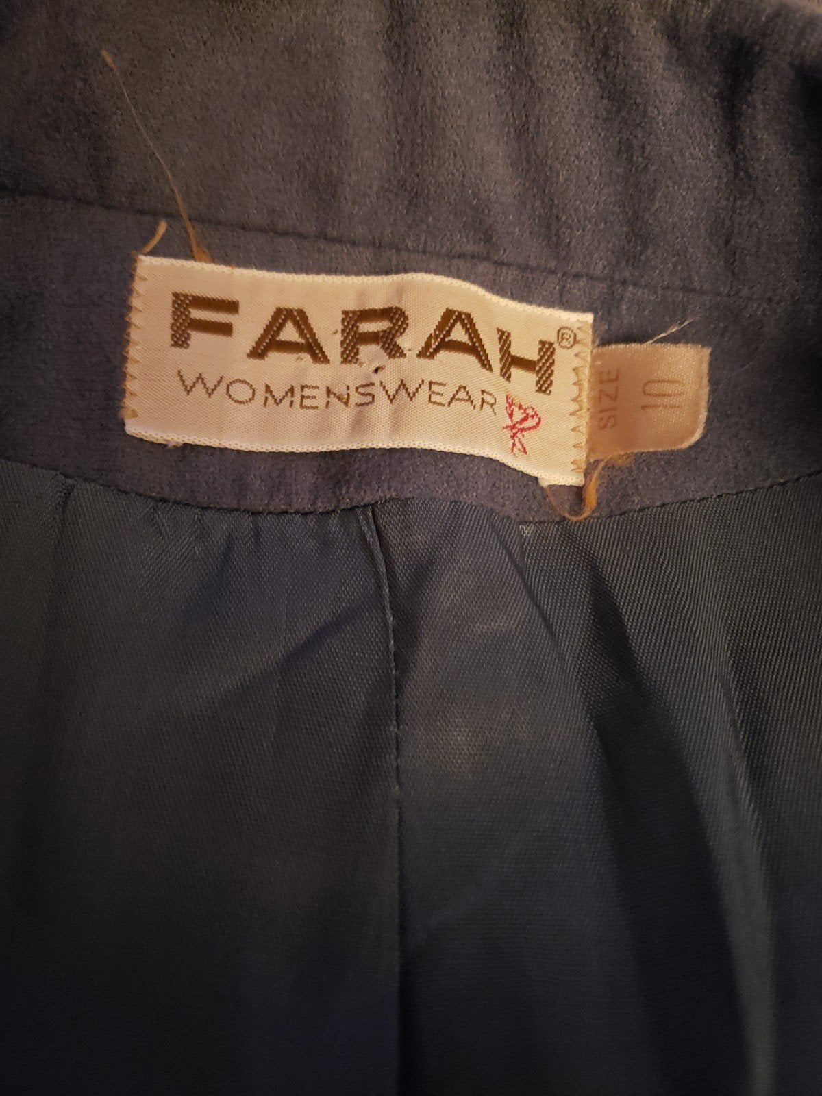 70s/80s Farah Blue Gray Blazer