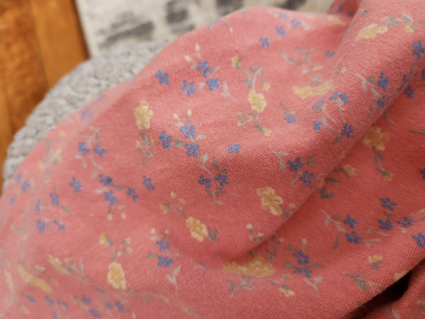 90s Pink Floral Leggings