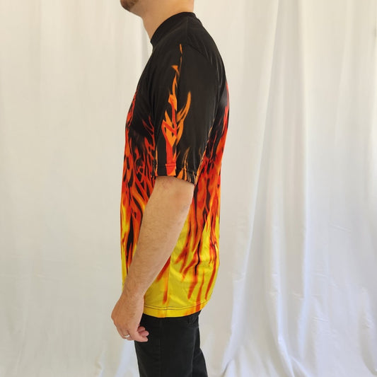 Y2K Flames Tee