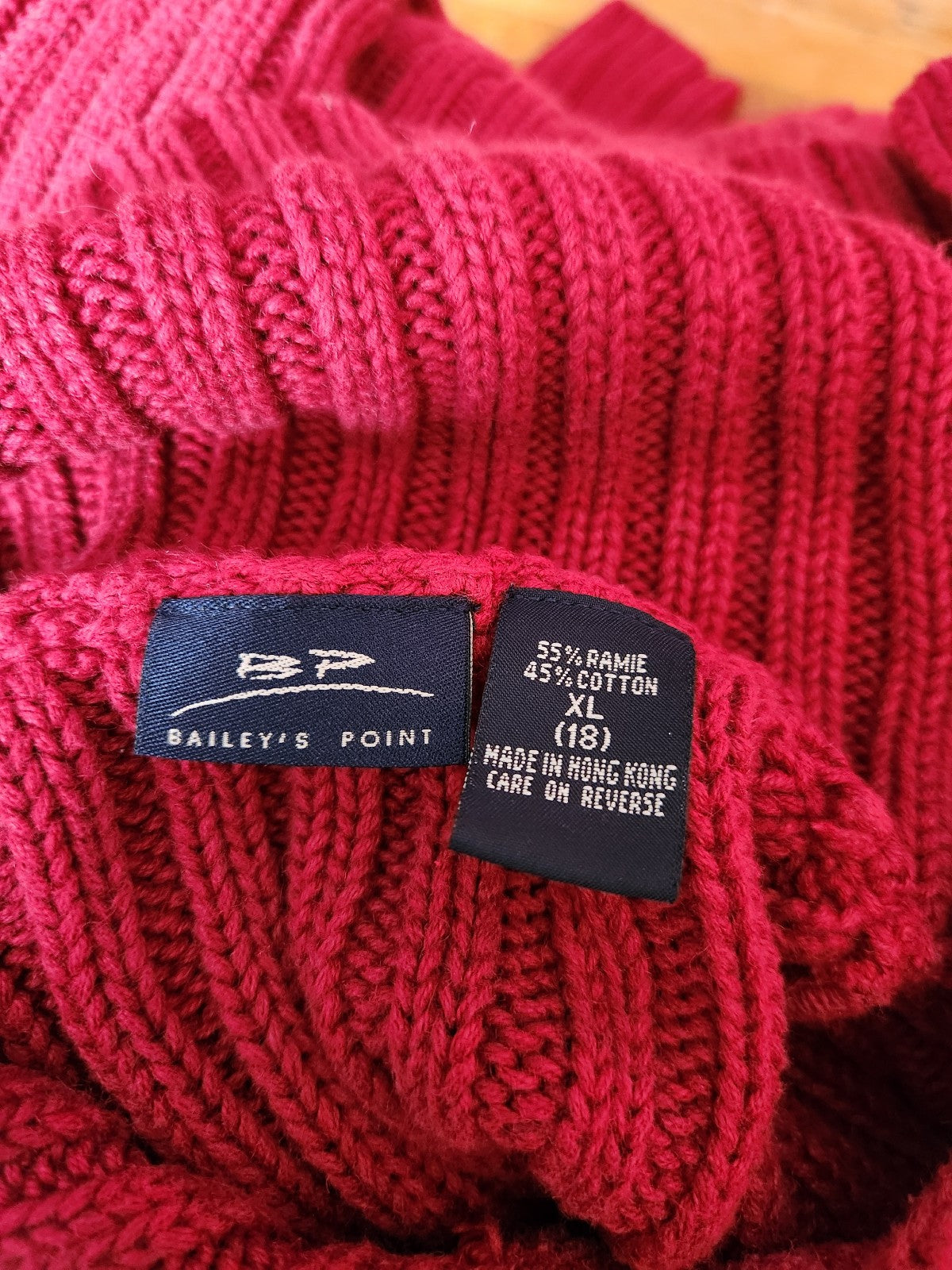 Y2K Red Zip Up Cardigan
