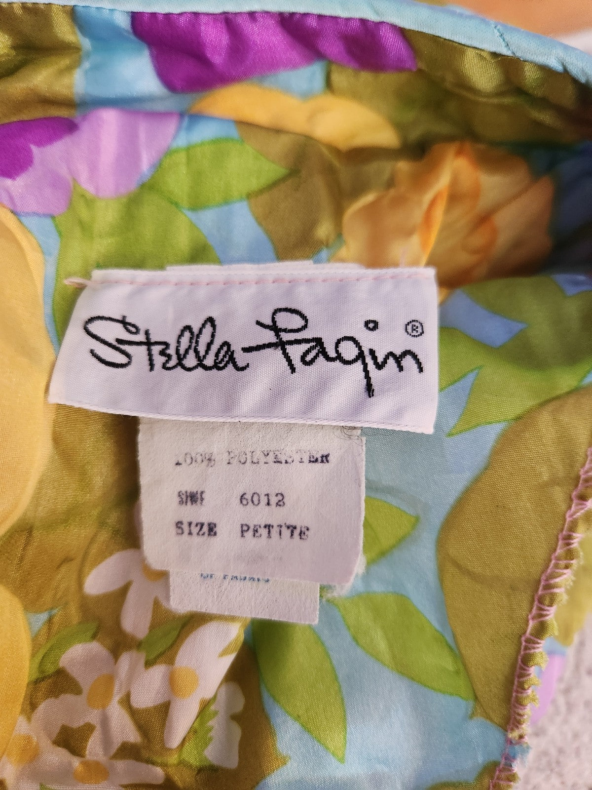 70s Flower Power Zip Frint Robe