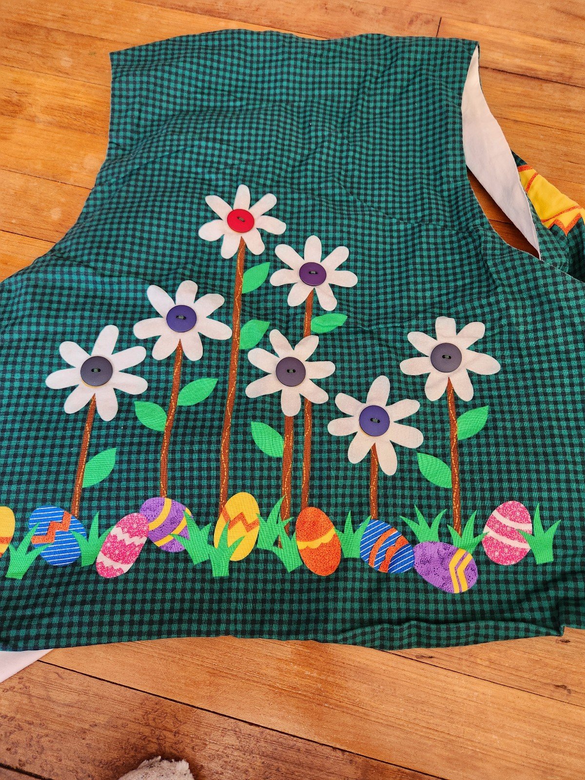 90s Home Made Easter Vest