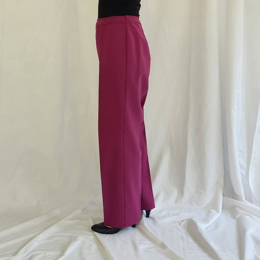 80s Purple Pleated Levi's Bend Over Trousers