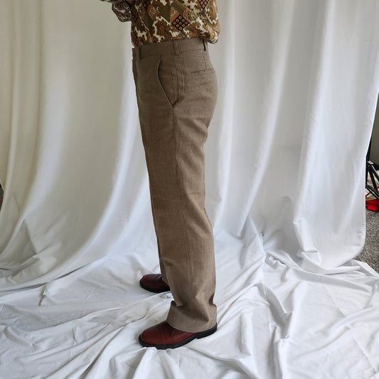 80s Tan Trousers