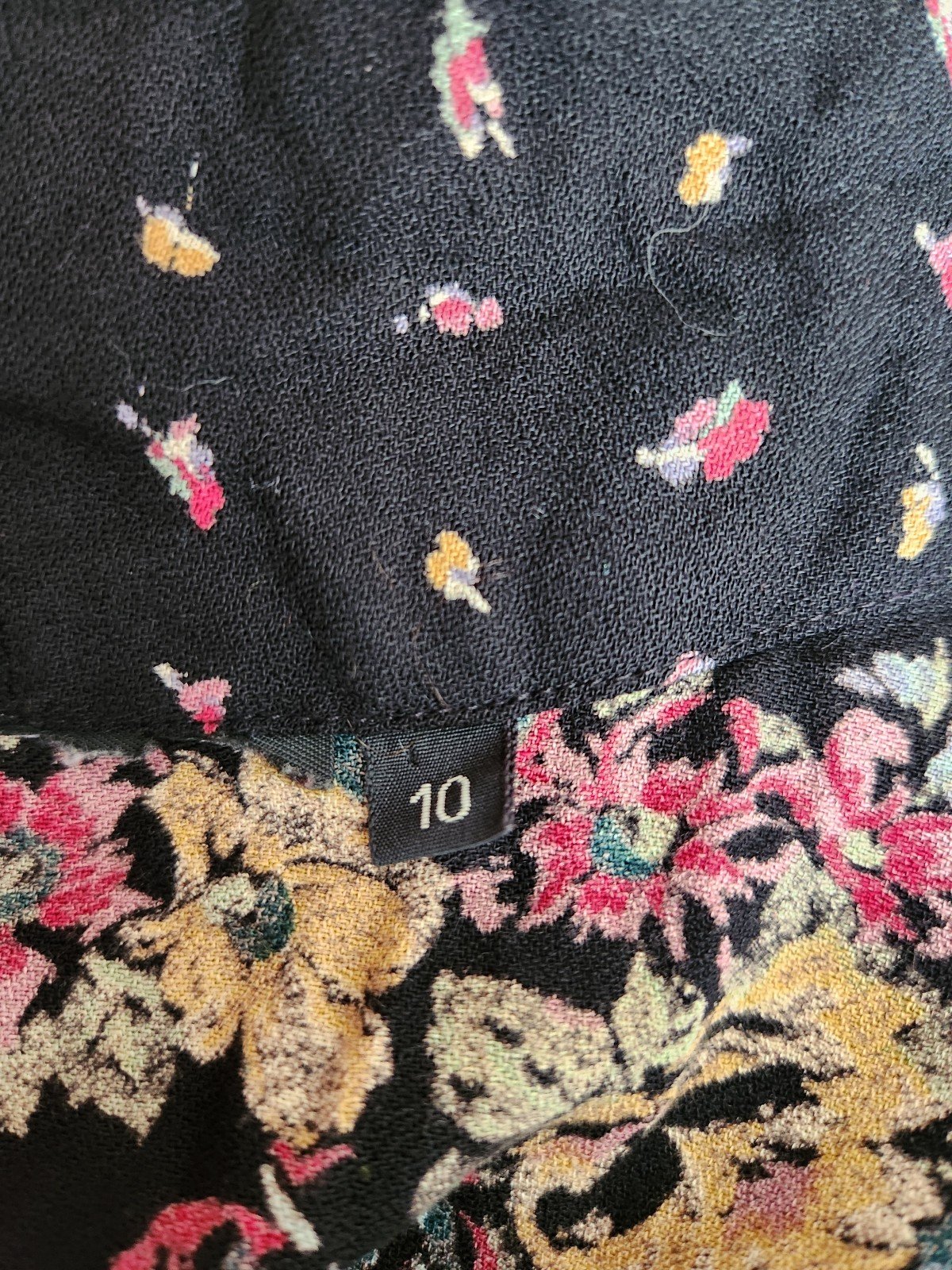90s Dark Floral Jacket