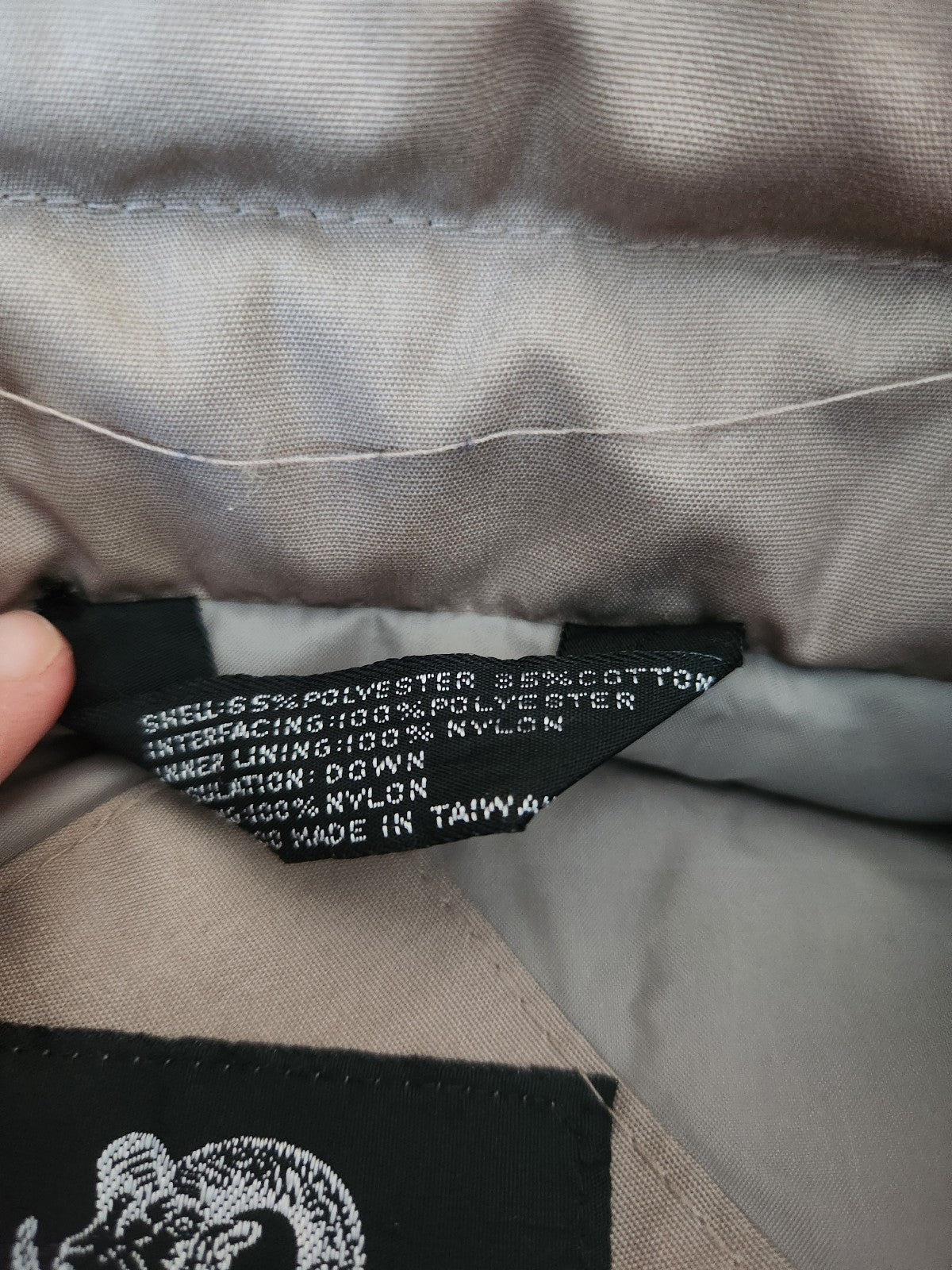 80s/90s Tan Down Filled Fishing Vest