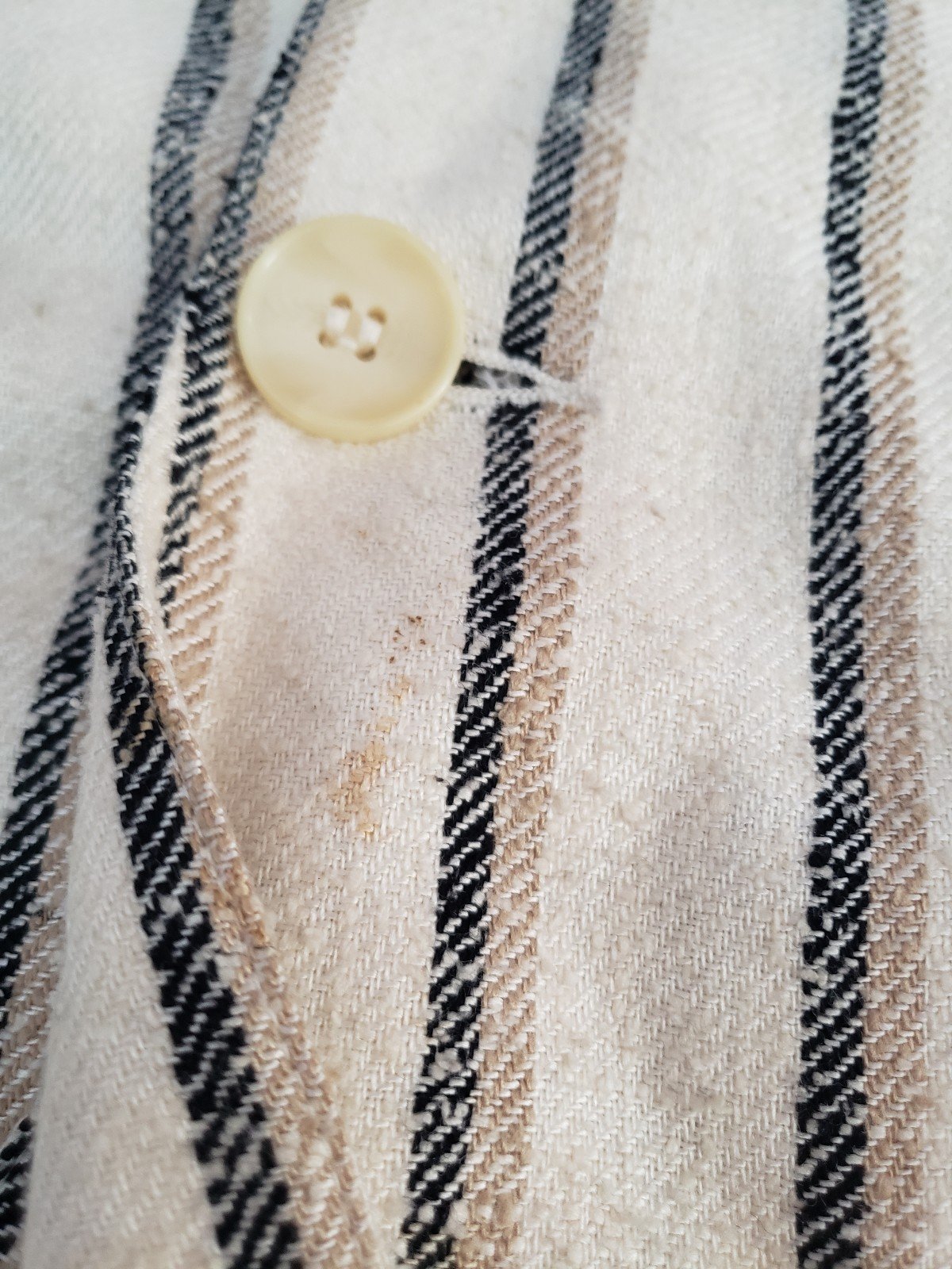 80s/90s Christian Dior Rayon and Silk Striped Blazer