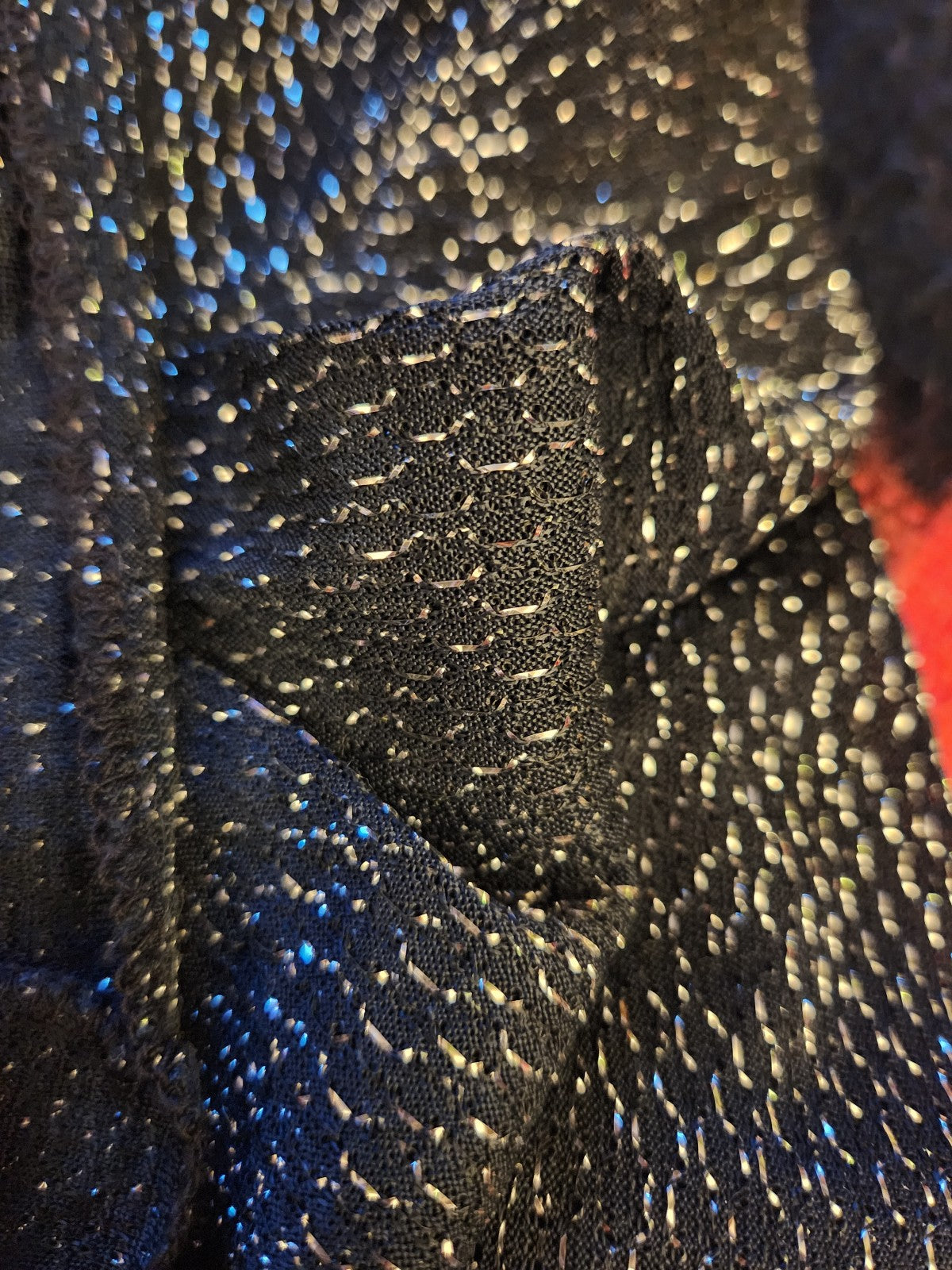 70s Black and Silver Disco Shirt