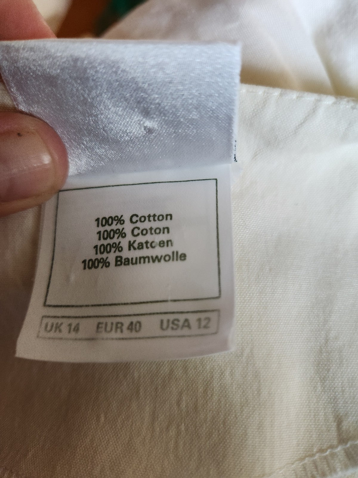 90s Laura Ashley Cream Button Down Blouse