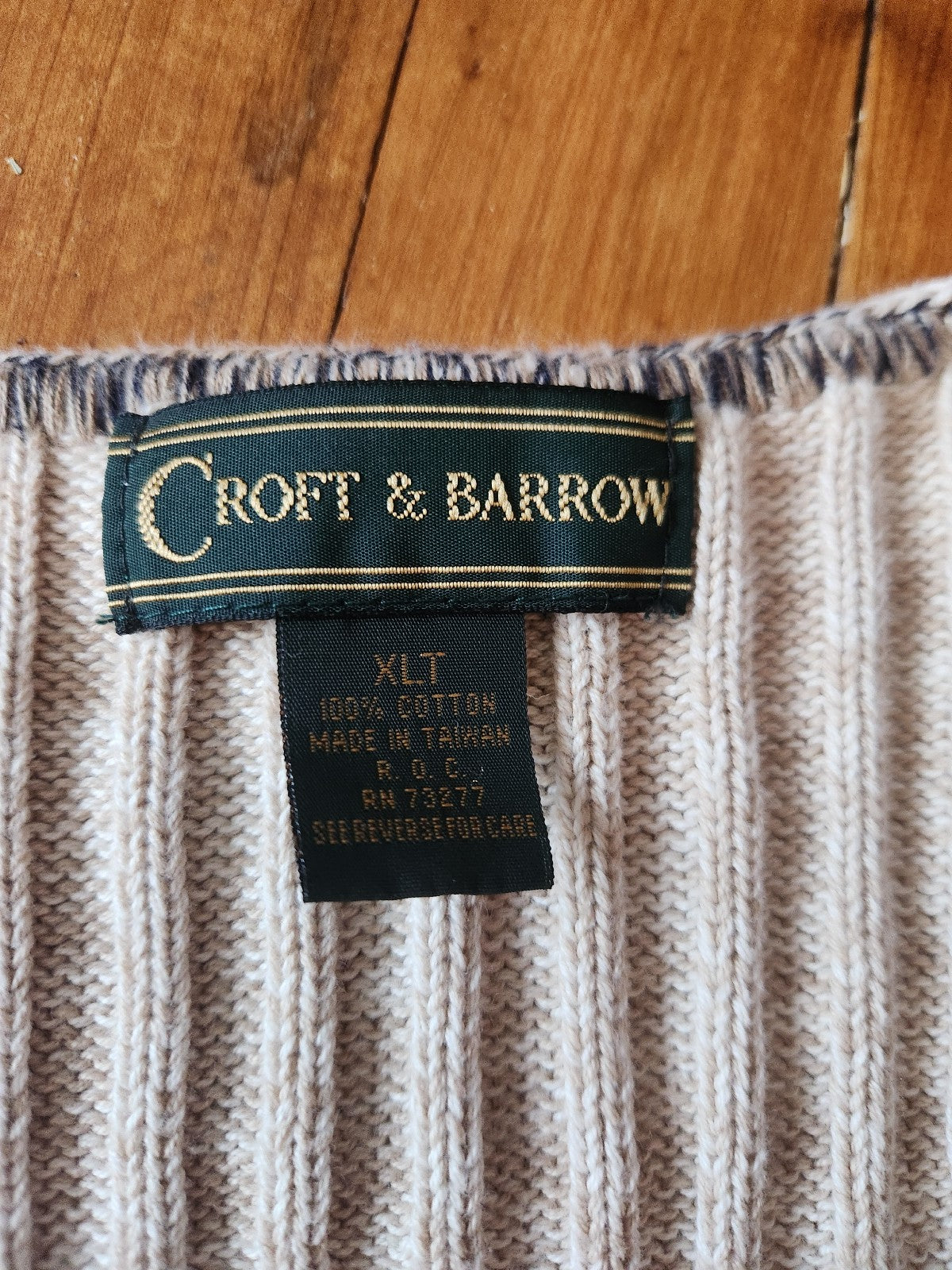 90s Coogi Style Sweater Vest