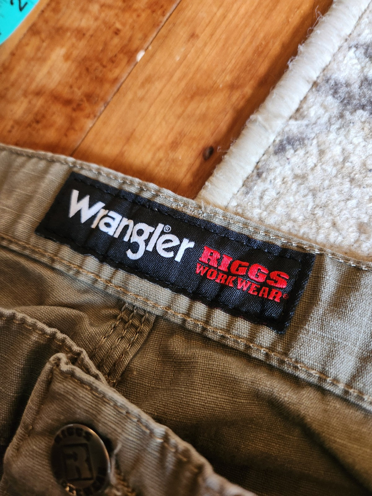 Y2K Wrangler Tan Work Pants