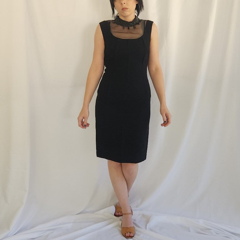 60s Black Sleeveless Cocktail Dress – Kaitlyn's Vintage Closet