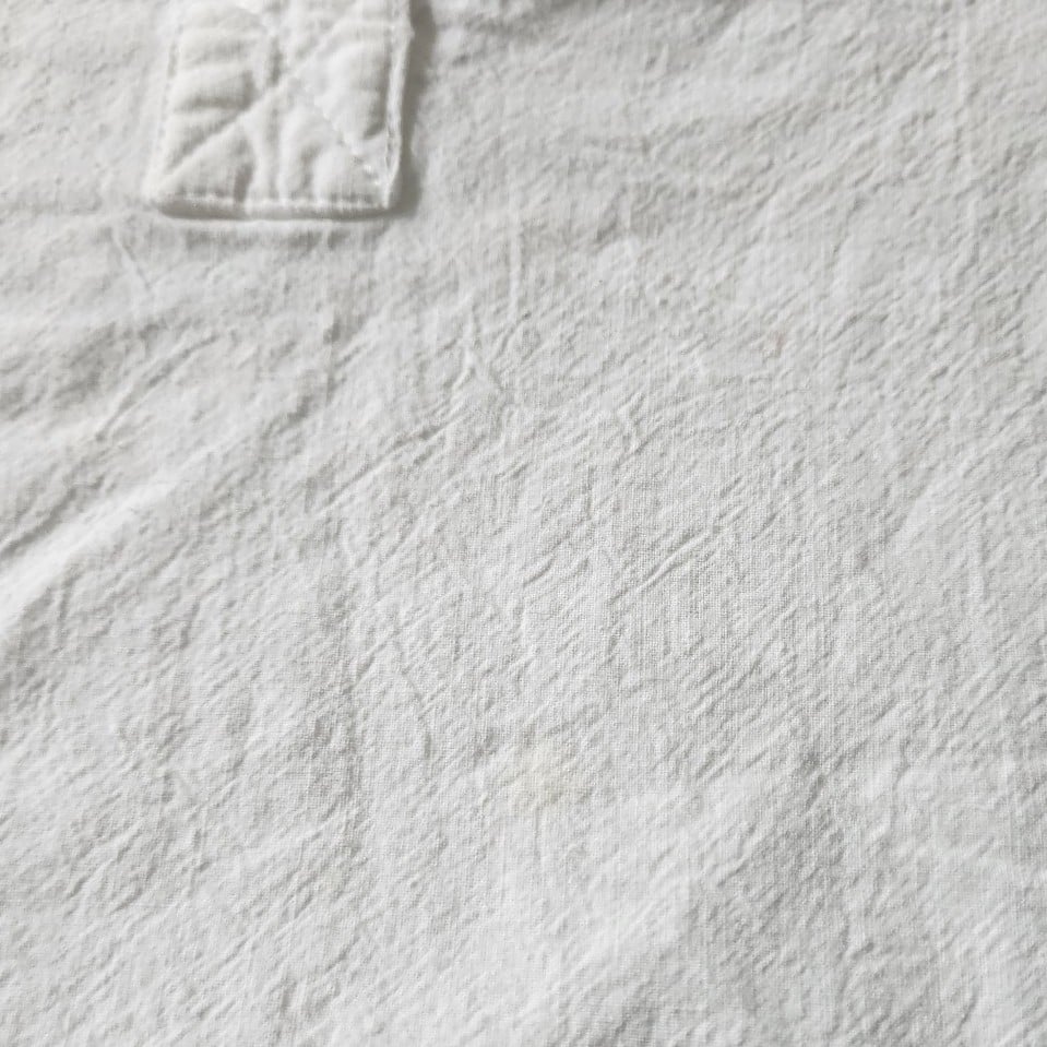 90s White Cotton Long Sleeve Shirt