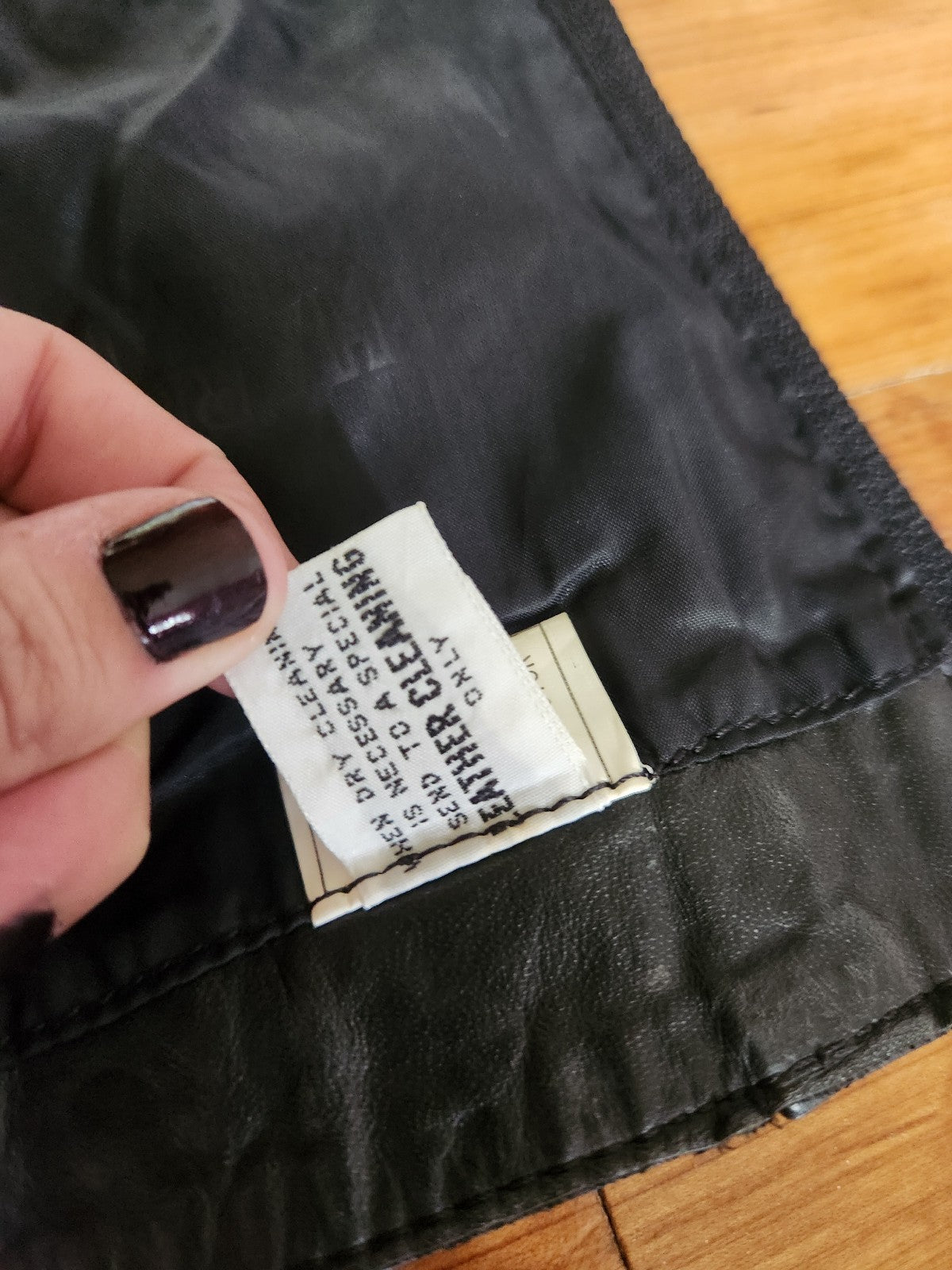 80s/90s Harley Davidson Leather Crop Tube Top