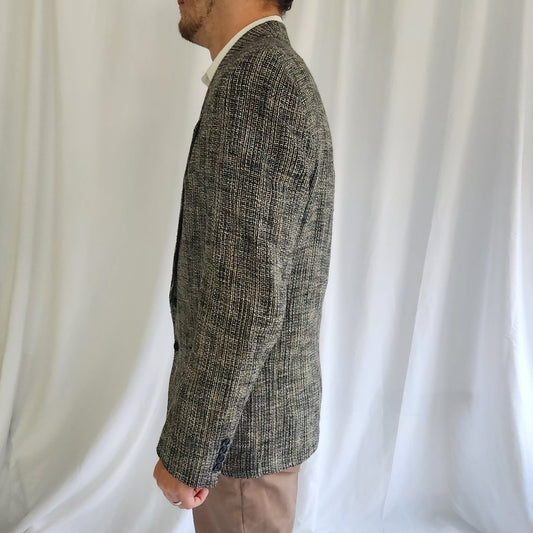 80s(?) Black and Cream Blazer