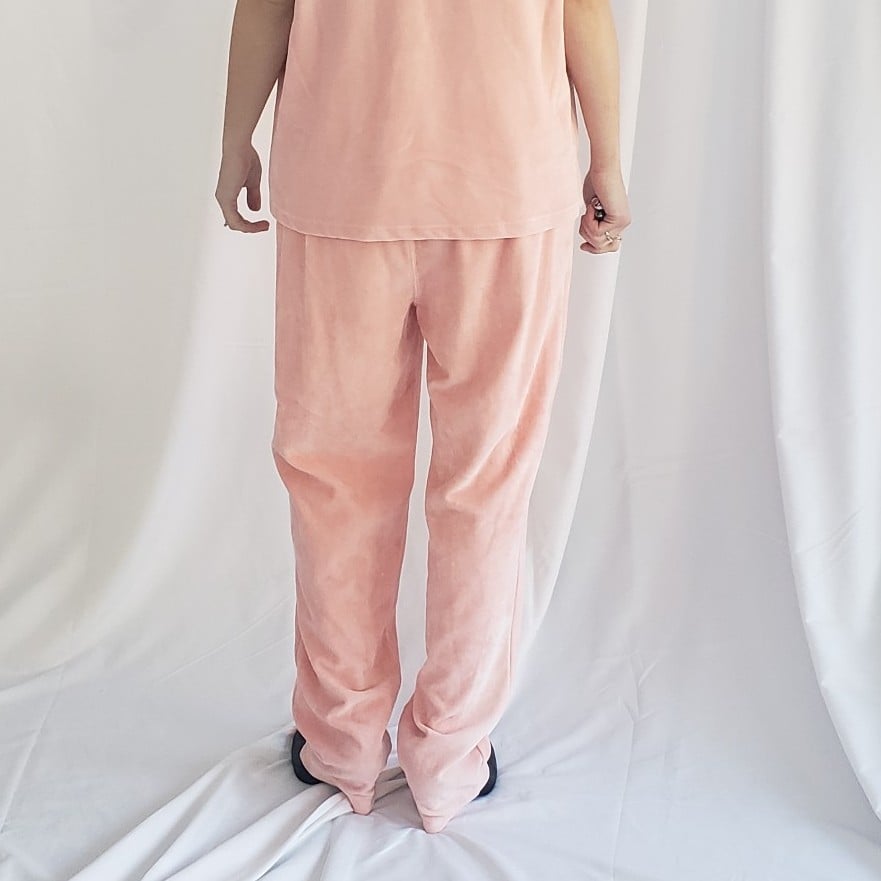90s Deadstock Pink Terrycloth Sweatpants