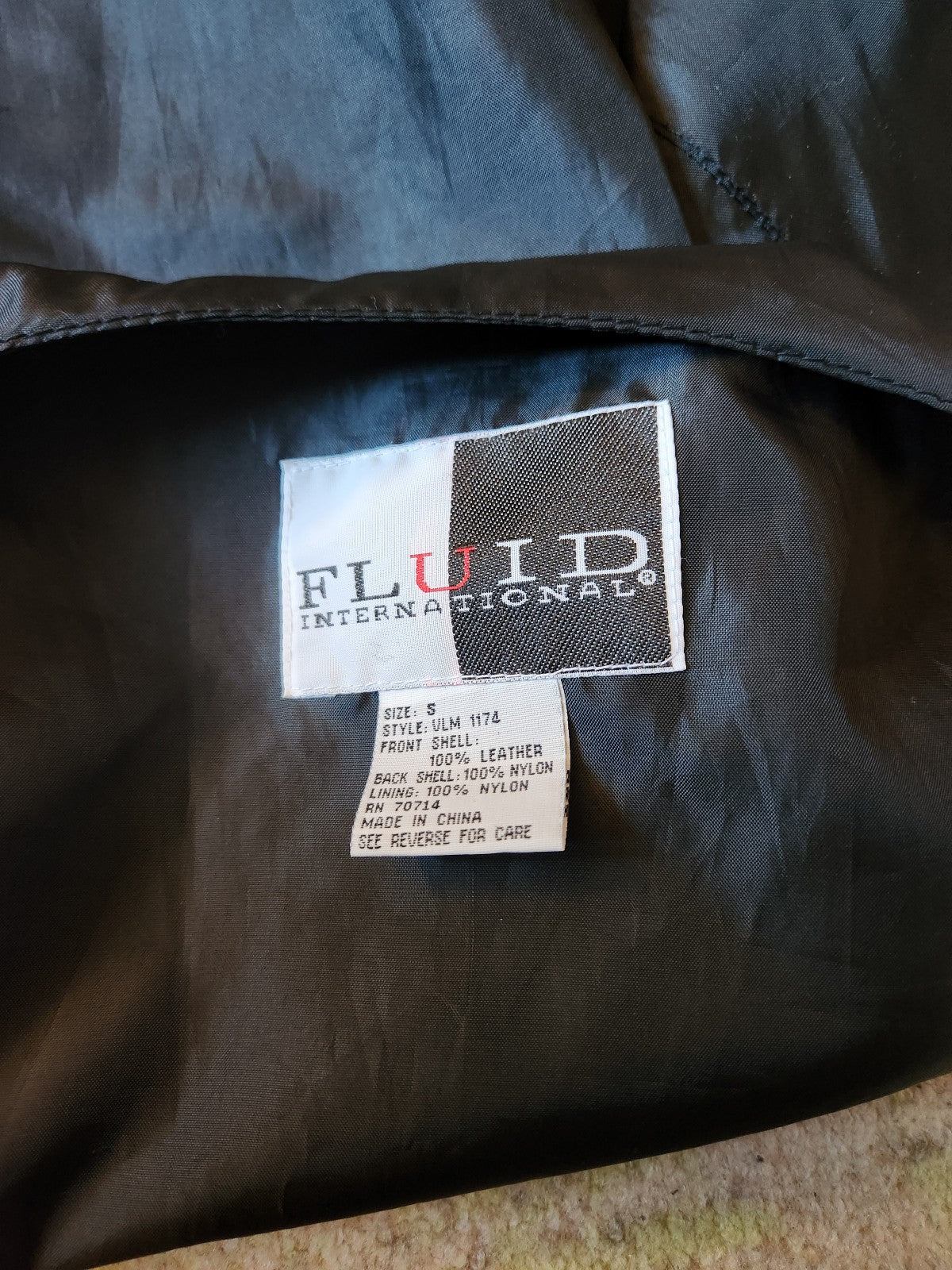 90s Black Suede Vest