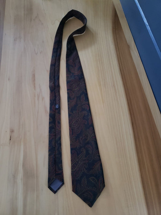 Vintage 70s/80s Paisley Silk Tie