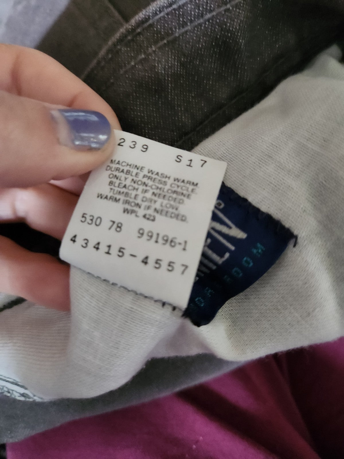 80s Levis Gray Action Slacks