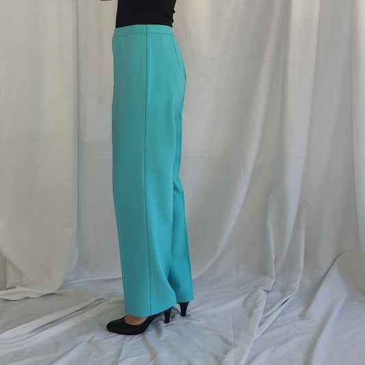 80s Aqua Blue Levi's Bend Over Trousers