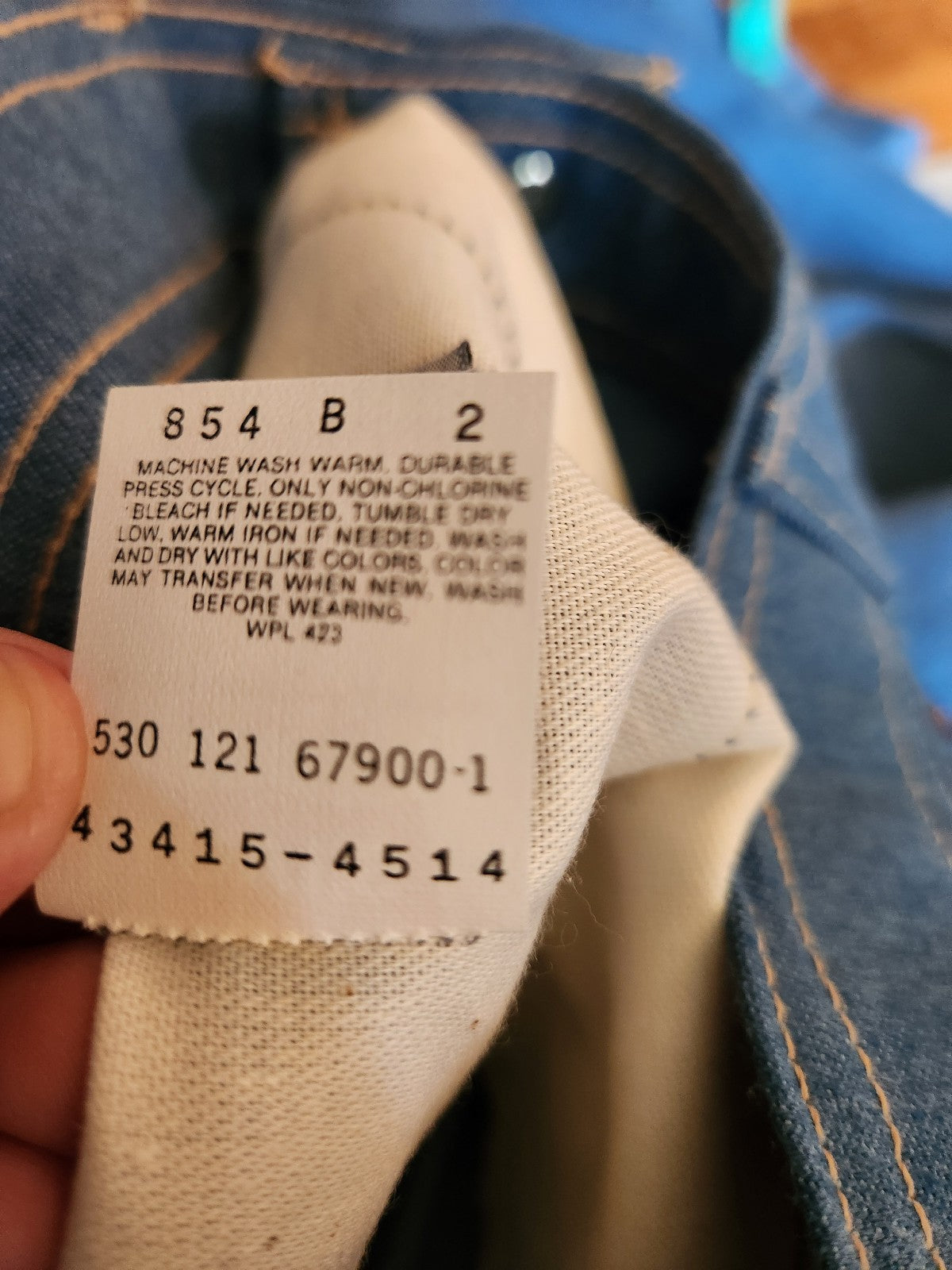 90s Deadstock Levis Action Jeans