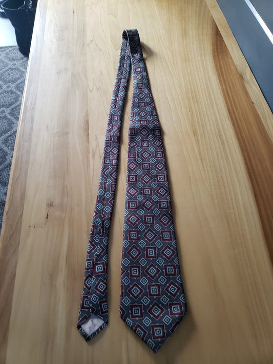 Vintage 80s Pierre Balmain Silk Tie