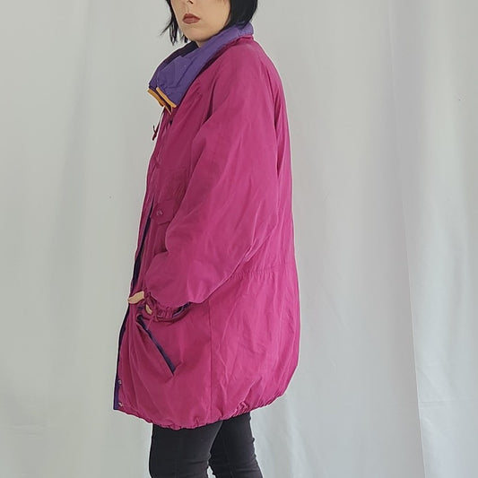 80s/90s Pink Winter Coat