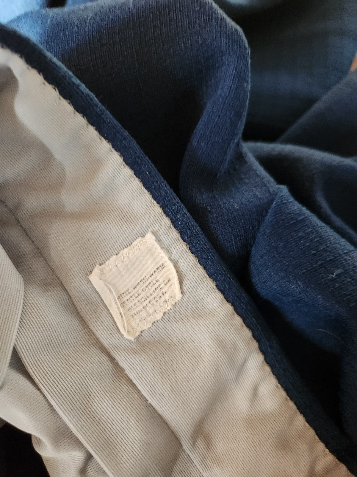 70s/80s Blue Poly Trousers