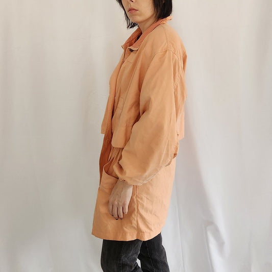 90s Pink Oversize Coat
