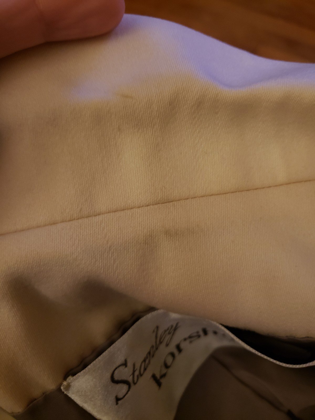 80s/90s Stanley Korshak Chicago Gray Wool Trench Coat