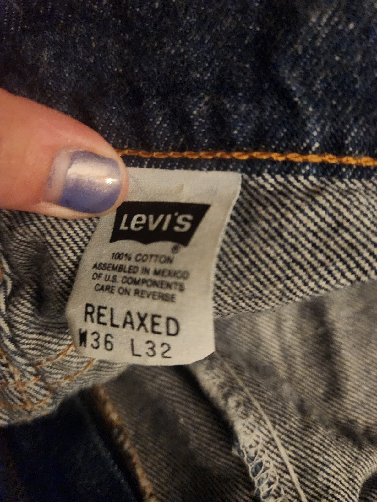 90s Levi's Deadstock 540 Relaxed Jeans