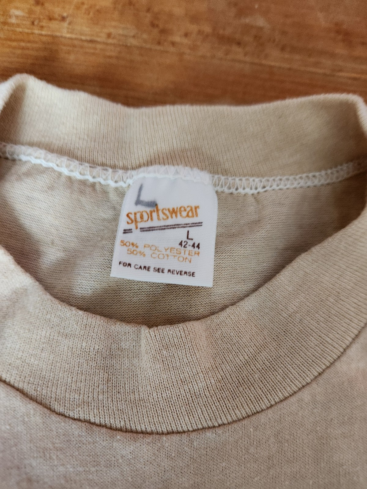 80s/90s Tan and Red Boy Scouts of America Tee