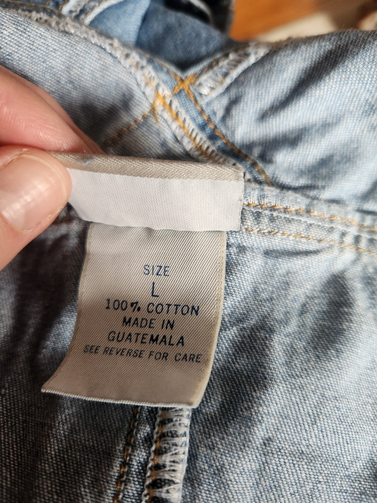90s Denim Overall Dress