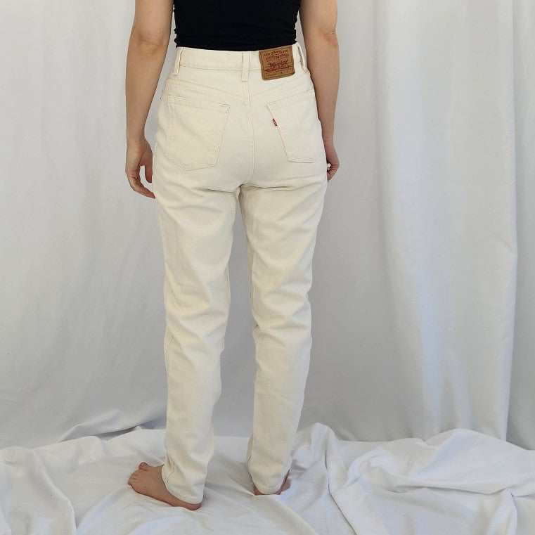 1993 Ivory Levi's Jeans