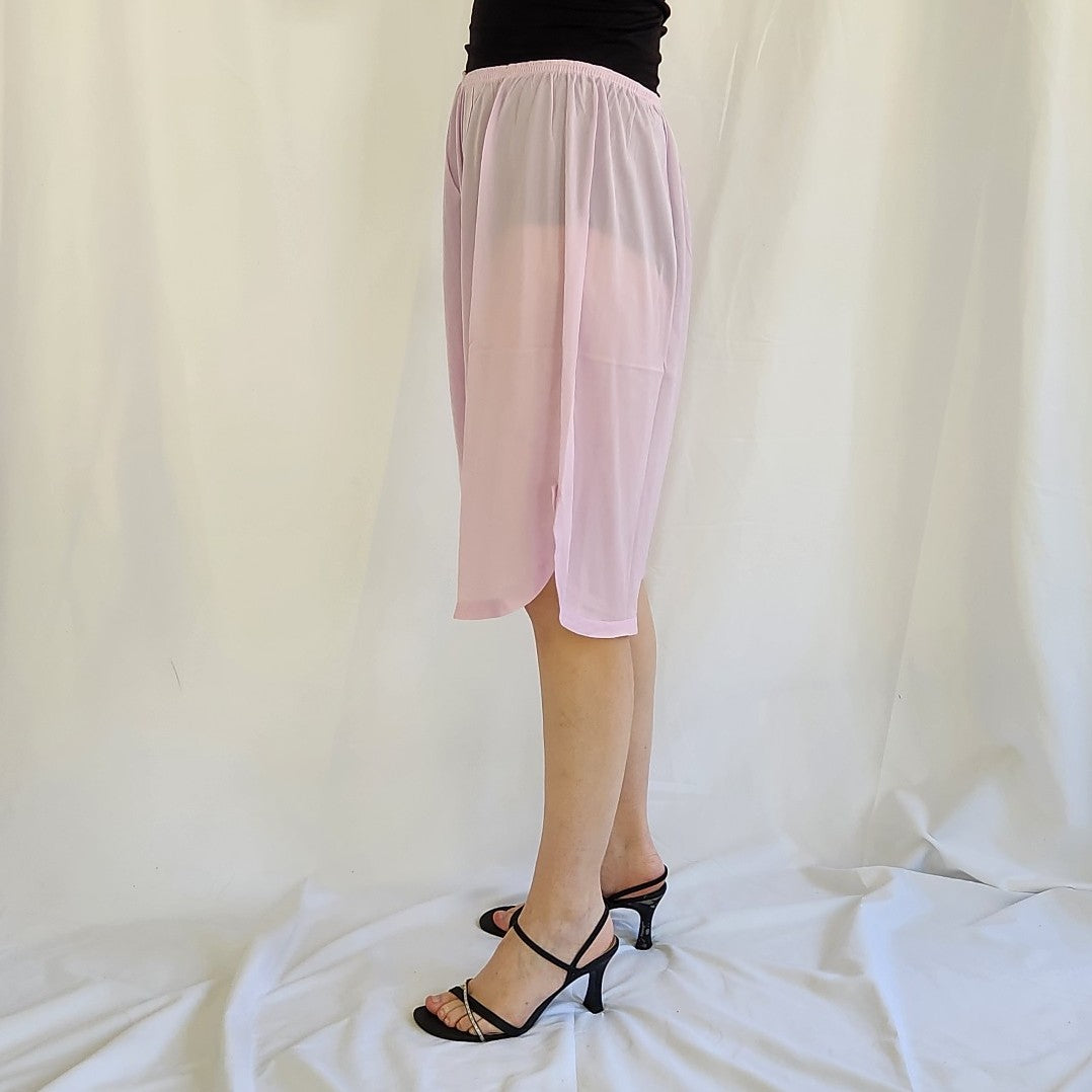 70s/80s Purple Nylon Slip Shorts