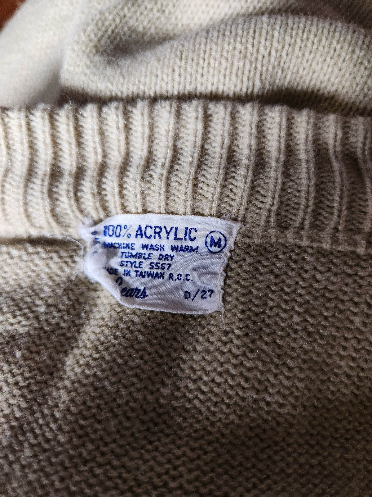 80s Red and Black Collared Sweater