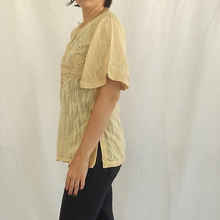Vintage Beige Top