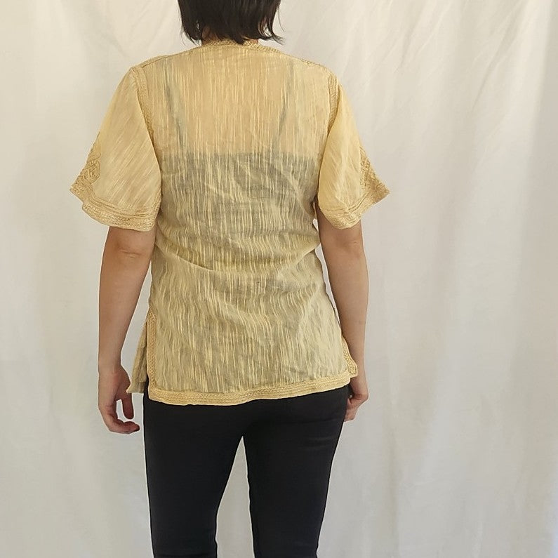 Vintage Beige Top